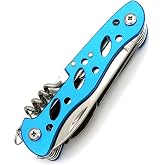 Valkyrie &Ccedil;ok Ama&ccedil;lı İsve&ccedil; Outdoor Kamp &Ccedil;akısı 111mm B&uuml;y&uuml;k Boy - Paslanmaz &Ccedil;elik mavi