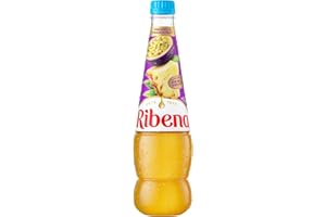 Ribena Pineapple and Passion Fruit Juice Drink No Added Sugar | Real Fruit | Rich in Vitamin C | No Artificial Colours or Flavours | Ready To Drink | 100% Recycled