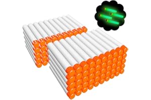 AMOSTING 100PCS Refill Foam Darts for Nerf N-Strike Elite 2.0 Series,Compatible with All Elite Blasters