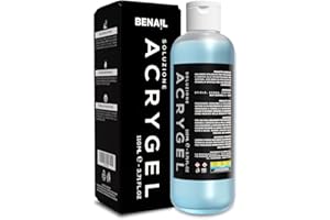 BENAIL PROFESSIONAL Benail | Soluzione Acrygel per unghie, HEMA Free, TPO Free, Polygel, Gel Unghie Ricostruzione, Acrygel Solution, Soluzione per lavorazione Acrygel, Gel Unghie, Acrygel