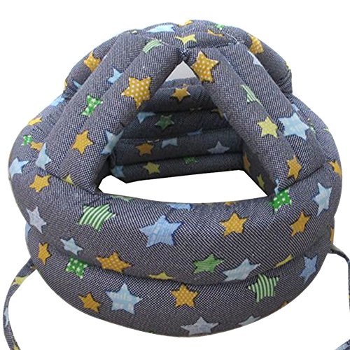 Fletion Baby Cute Lovely Anticollision Bumper Soft Helmets Infant Toddler No Bumps Safety Helmet Head Protection Headguard Bonnet