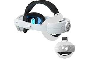 Vakdon Head Strap for Quest 3 Accessories, Quest 3 Adjustable Elite Strap Replacement, Enhanced Support and Comfort, Reduce Head Pressure in Headstrap for Quest 3