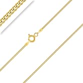 Chaîne Maille Forçat Diamantée 70 Cm – Plaqué Or 18 Carats, Bijou Mixte, Neuf Avec étiquettes