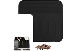 VQBKHO Obermatte Silikonmatte für Ninja Kaffeemaschine rutschfeste Kaffee Matte für kaffeemaschine Ninja Luxe Café Premier ES601EU/ES701EU kratzfest, wasserdicht, hitzebeständig Barista Zubehör in der Küche