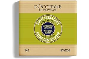 L'OCCITANE Shea Butter Extra Gentle Soap Scented | Palm Oil Free Vegan & 99% Readily Biodegradable Sustainable Beauty Body Wash for All Skin Types