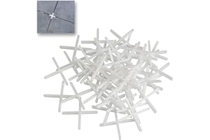 DRAAK Tile Spacers 3mm x 200 Large & Small Tiles Grouting & Equal Spacing