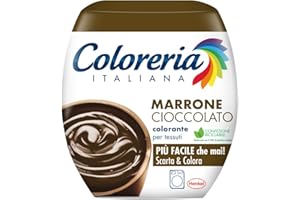 Coloreria Italiana MARRONE CIOCCOLATO COLORANTE PER TESSUTI 350g