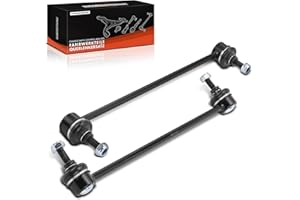 Frankberg 2x Stabiliser Link Front Axle Left Right Compatible with C2 JM 1.1L-1.6L 2003-2009 C3 I FC FN 1.1L-1.6L 2002-2009 206 CC 2D 1.6L 2.0L 2000-2008 Replace# 508759