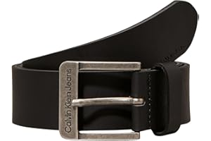 Calvin Klein Uomo Cintura CKJ Belt 4.0 cm Cintura in Pelle