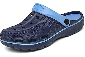 INMINPIN Zoccoli e Sabot Donna Uomo Antiscivolo Scarpe da Giardino Sandali da Spiaggia Estate Pantofole da All'aperto con Supporto per Arco