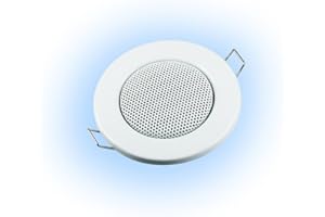 ChiliTec Mini Altoparlanti a soffitto Bianco im alogena Design 3 Watt AN 8ohm