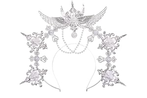 BLESSUME Mary Halo Corona Headband Goddess Donne Halloween Costume Headpiece