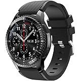 Vozehui Strap Compatible with Samsung Gear S3 Frontier/Gear S3 Classic/Galaxy watch 46mm/huami amazfit 2/huawei watch GT/huaw