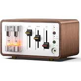 Douk Audio MM/MC Preamp Phono Tubes with Headphone Output | Mini Retro AUX Turntable &amp; Headphones 32-300 Ohm HiFi Stereo