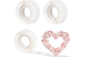 NUTTDOO Balloon Glue Dots,600PCS Double Sided Adhesive Point Tape Balloons Dots Stickers for Birthday Party Wedding Christmas Balloon Decorations DIY