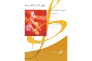GÉRARD BILLAUDOT 35 Etudes Techniques - Saxophone - Book