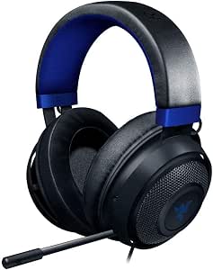 Razer Kraken per Console Cuffie On-Ear Comode per Gioco, con Cuscinetti  Auricolari in Gel Refrigerante, Compatibili con Tutte le Console Grazie  allo Spinotto Jack da 3.5 mm, Nero-Blu (per Console) : Amazon.it: