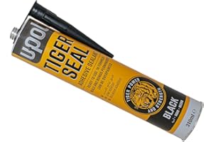 U-POL Tiger Seal Adhesive Sealant Black 310mL Ready To Use 1K FormulaVitesse