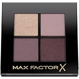 Max Factor Colour X-Pert Soft Touch Palette Ombretti, 4 Ombretti dal Colore Intenso, Altamente Sfumabili, 002 Crushed Blooms