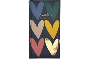 PAULSTORE 2025-2026 Slim Week to View Mid Year Academic Diary Student Teacher Planner (Live The Life You Love)