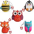 Chiavetta USB da 16 GB Confezione da 5 Pezzi, BorlterClamp Pen Drive Scheda di Memoria con Grafica Animale Carino, Regalo per