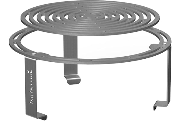 Barbecook Grille et Support surélevée Dynamic Centre Stand 36cm - Acier au Carbone de 6 mm d'épaisseur