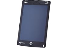 Amazon Basics Magic Slate 8.5-inch LCD Writing Tablet with Stylus Pen, for Drawing, Playing, Noting by Kids & Adults, Black