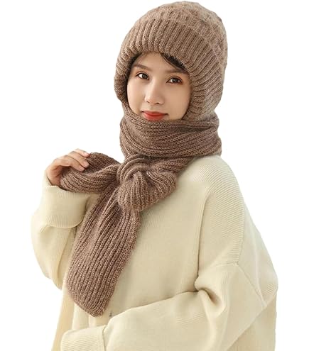 Vaidha Masque Facial d'Hiver pour Hommes et Femmes / Couverture Complète Doublée de Polaire avec Protection du Cou et des Oreilles / Cagoule Coupe-Vent pour Temps Froid pour le Ski et les Vaidha Masque Facial d'Hiver pour Hommes et Femmes / Couverture Complète Doublée de Polaire avec Protection du Cou et des Oreilles / Cagoule Coupe-Vent pour Temps Froid pour le Ski et les