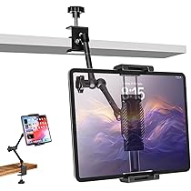 Cenawin Tablethouder voor bureau, iPadhouder, tafel, 360 graden verstelbaar, lange mouwen, tablethouder, bed, iPadhouder, bureau, tablethouder, tafel voor iPad Pro Air Mini 4,7-12,9 inch tablet