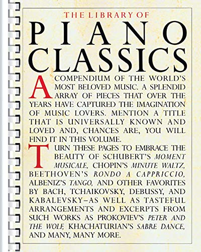 Library of Piano Classics livre