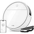 OKP Robot Vacuum Cleaner, 5000Pa, 180 Minutes, WiFi/APP/Alexa, Slim Design, Self-Charging, Silent, Perfect for Hard Floors, Pet Hair, K5 Pro