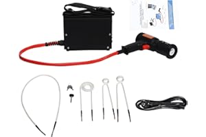 NIGORIY Induktionsheizgerät 1500W, Induktion Schraubenlöser 750℃ Heiztemperatur 4 Spulen ohne Flamme 20/25/30mm Induktions-Erhitzer Induktionsheizer Inkl Heizset für Induktion