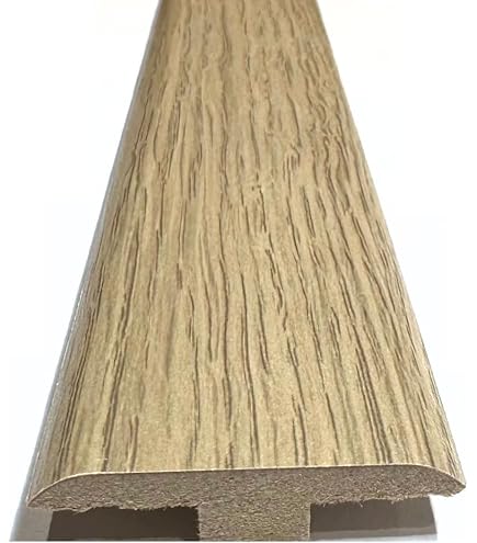 PVC Self-Adhesive Floor Transition Strip – T-Molding Cover, Cuttable, For Tile, Wood, Carpet Edges (5cm X 2M)