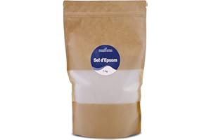 LA COMPAGNIE DES SENS Sel d'Epsom - 1kg - Sel pour le bain, gommages, bain de pieds