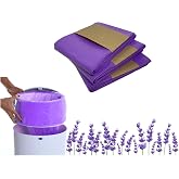 BUDIBU Korbell 16L Compatible Dirty Diaper Garbage Bag | Domestic Production | 3 Pack | 1500 Pieces Diaper Capacity | Lavender Scented