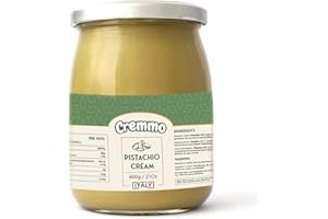 SEBA GARDEN Pisti Pistachio Cream Spread 600g Glass Jar, Authantic of Sicily/Italy
