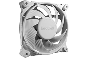 be quiet! Silent Wings 4 120mm PWM White fan, optimized blades, extraordinary high performance, extremely high air pressure, virtually inaudible, 6-pole motor, fluid-dynamic bearing