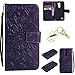 Produktbild Silikonsoftshell PU Hülle für LG K10 (5,3 Zoll ) Tasche Schutz Hülle Case Cover Etui Strass Schutz schutzhülle Bumper Schale Silicone case+Exquisite key chain X1#AD (2)