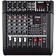 VONYX AM5A 5-Channel Powered Mixer with Bluetooth, DSP Effects, Phantom Power, USB MP3 Player and 1000W Amplifier for Professional DJ and PA Systems