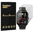 VGUARD 6 Pezzi Pellicola Protettiva per Huami Amazfit GTS, Wet Applied Protezione Schermo [Bubble-Free-Riutilizzabile] HD Cle