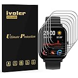 VGUARD 6 Pezzi Pellicola Protettiva per Huami Amazfit GTS, Wet Applied Protezione Schermo [Bubble-Free-Riutilizzabile] HD Cle