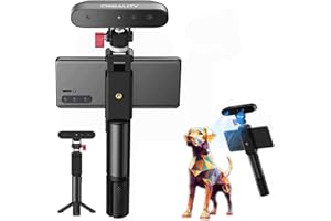 SEPGIRLCY Creality 3D Scanner CR-Scan Ferret for 3D Printing, Dual Mode Scanning, Upgrade Handheld Scanner with 30 FPS High Scan Speed,0.1mm Accuracy for Andriod Phone PC Win 10/11,pop 2 3D Scanner