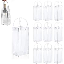 Pipicat Borsa Per Ghiaccio In PVC Trasparente Con Manico – A Prova Di Perdite - 3