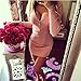 Women Zipper V Neck Long Sleeve Slim Bodycon Party Evening Mini Dress UK Size 14