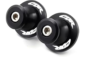 ZESIDIMO 8mm Nottolini Per CBR600RR CBR1000RR CBR 600 900 1000 RR CBR 900 RR 954 RR 250R Accessori Moto Vite per Cavalletto M8 Bobine Forcellone Oscillante (Nero)