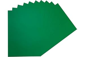 JANRAX Pack of 100 A4 Dark Green Coloured Paper 75gsm Sheets
