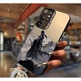 Caseji Samsung Galaxy S24 FE Uyumlu Samuray Baskı Darbe Emici Kılıf