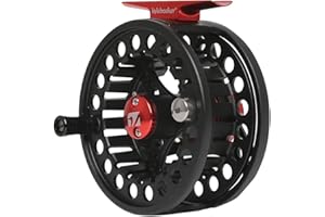 Kylebooker Mulinello da pesca a mosca grande pergolato con corpo in alluminio mulinello a mosca 3/4wt 5/6wt 7/8wt