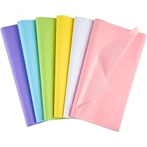 Carta Velina Blu SycloPak Per Regali – 100 Fogli, Per Sacchetti, Confezioni Regalo, Decorazioni Fai Da Te, Matrimonio, Compleanno