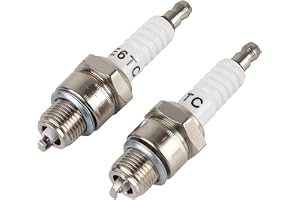 Tbest Tändstift 2st Tändstift E6TC Passar för PW50 PY50 PEEWEE 50 PIT DIRT BIKE